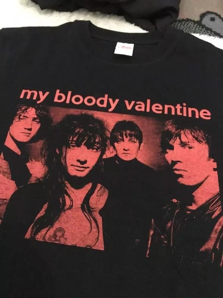 My Bloody Valentine Черная хлопковая футболка с коротким рукавом Унисекс S5XL KH14567 Унисекс футболка