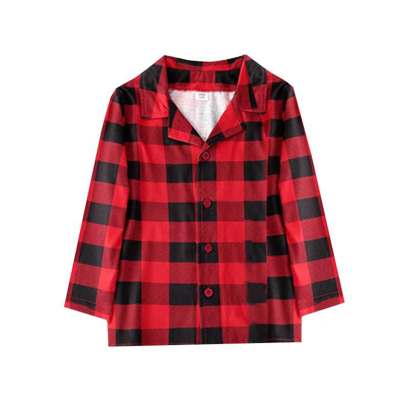 Новый семейный рождественский пижамный комплект - подходящая одежда для сна для родителей и детей для маленького мальчика и семьи