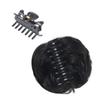 Curly Donut Roller Bun Messy Chignon Clip-on Hair Bun Hairpiece Hair Extensions Claw Hair Bun Wig