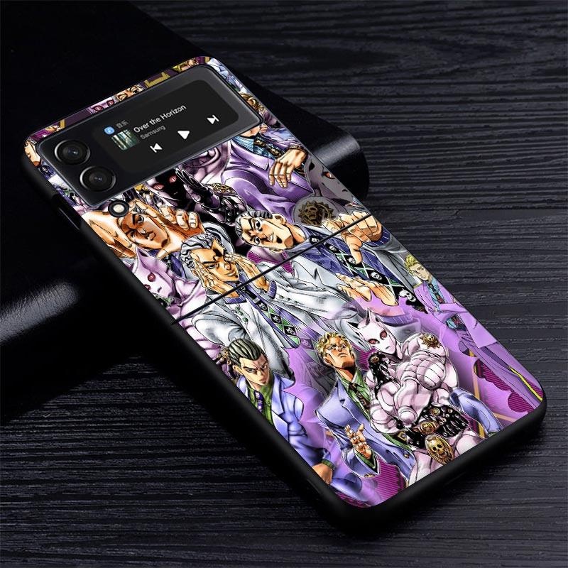 Чехол для телефона Samsung Z Flip 6 5 4 3 5G Galaxy ZFlip7 ZFlip4 ZFlip5 ZFlip6 ZFlip3 с изображением JoJo Killer Queen