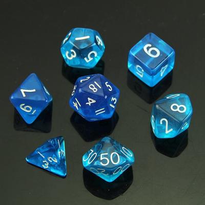 7 шт. Настольная игра Poly Dice 7-сторонняя игральная кость