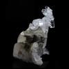 Stones and Minerals. Soul Quartz + Calcite. 190.0 Ct. Le Noirey, Saint-Jean-de-Maurienne, Savoie, France.