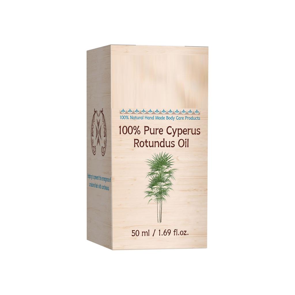 Cyperus Rotundus Oil For Hair Removal, Natural Cyprus Oil, Reduces Hair Growth, Soothes Skin, Ideal For Men & Women, 50ml
