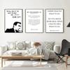 Офис Телешоу Арт Холст Постер Картина Цитаты Майкла Скотта Минималистичное Настенное Искусство Принт Картины Офис Домашнее Украшение