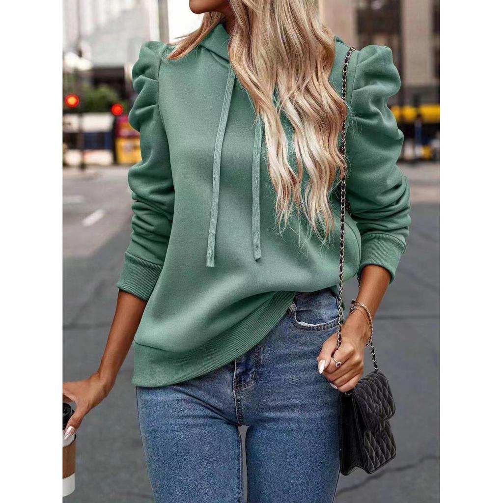 Women Autumn Casual Long-Sleeved Hooded Short Sweater Jacket Women Fashion Zipper Sports Hoodies Y2K Sweatshirt