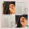 10 Пластырей  Красочные  Жемчужины Наклейки для Ушных Точек Акупрессура Уха Акупунктура Аурикулярные Наклейки для Ушей Массаж