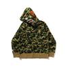 Толстовка с капюшоном на молнии Bape Giant Abc Camo 1k30-115-005