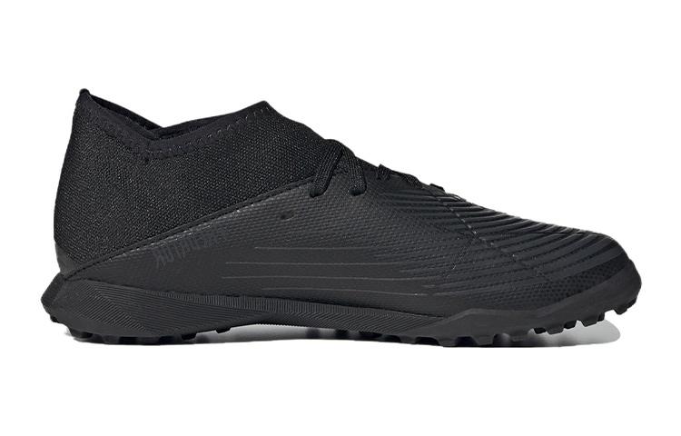 adidas Predator Edge.3 Edge.3 TF Низкие Детские Футбольные Бутсы Черные Дети Возраст 3 7 Лет GZ2895