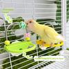 Устойчивая к клеванию жердочка для птиц, нескользящая, износостойкая, палочки для стачивания когтей, декоративный цветок, палочка для кусания попугая
