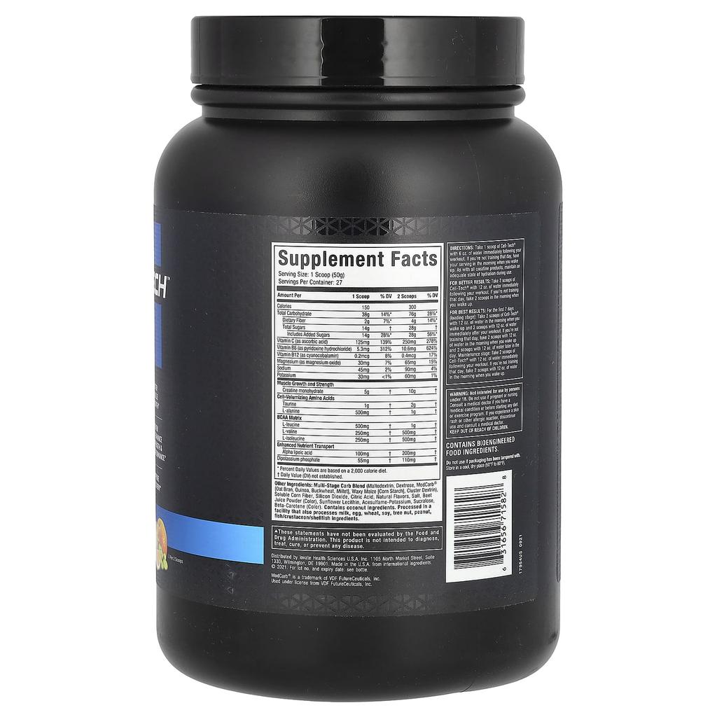 Muscletech Cell Tech Creatine, Tropical Citrus Punch, 3 Lb (1.36 Kg)