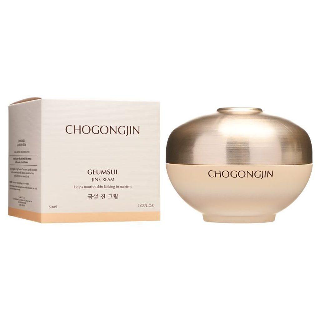 MISSHA Chogongjin Geumseol Jin Cream 60ml, Anti-Aging, Anti-wrinkle, Moisturizing, Korean Cosmetics, Kbeauty, Sample