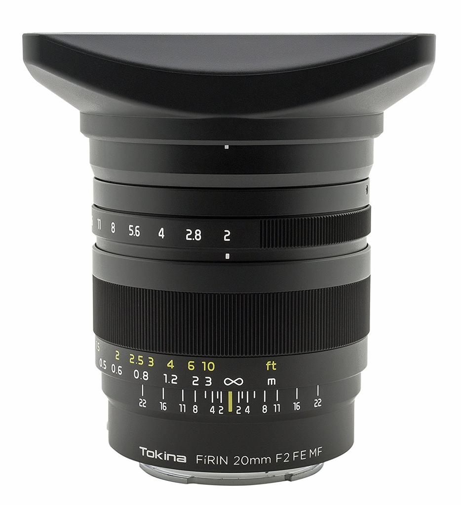 TOKINA 20mm F2 FE MF Manual Focus Prime Lens for Sony FíRIN E