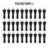 10/20/30Pcs Rubber TPMS Stem Repair Kit For Nissan Qashqai Sylphy Teana X-Trail Tyre Pressure Sensor Valve Tire Accessories