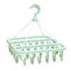8/32Clamps Useful Multi-use Clothes Hanger Sock Racks Strong Load-bearing Long Lifespan Clothes Hangers