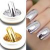 Metallic Mirror Chrome Nail Powder Holographic Laser Nail Rubbing Glitter Pigment UV Gel Polish Mirror Powde