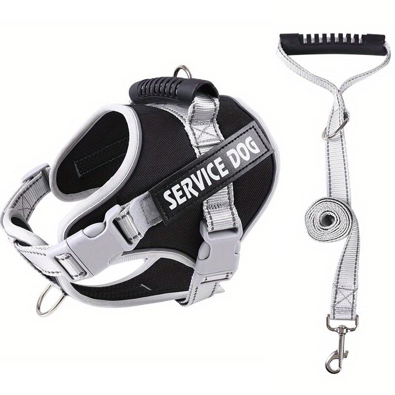 Прочная шлейка для собак с нагрудными и спинными ремнями, регулируемый светоотражающий жилет для домашних животных для активного отдыха