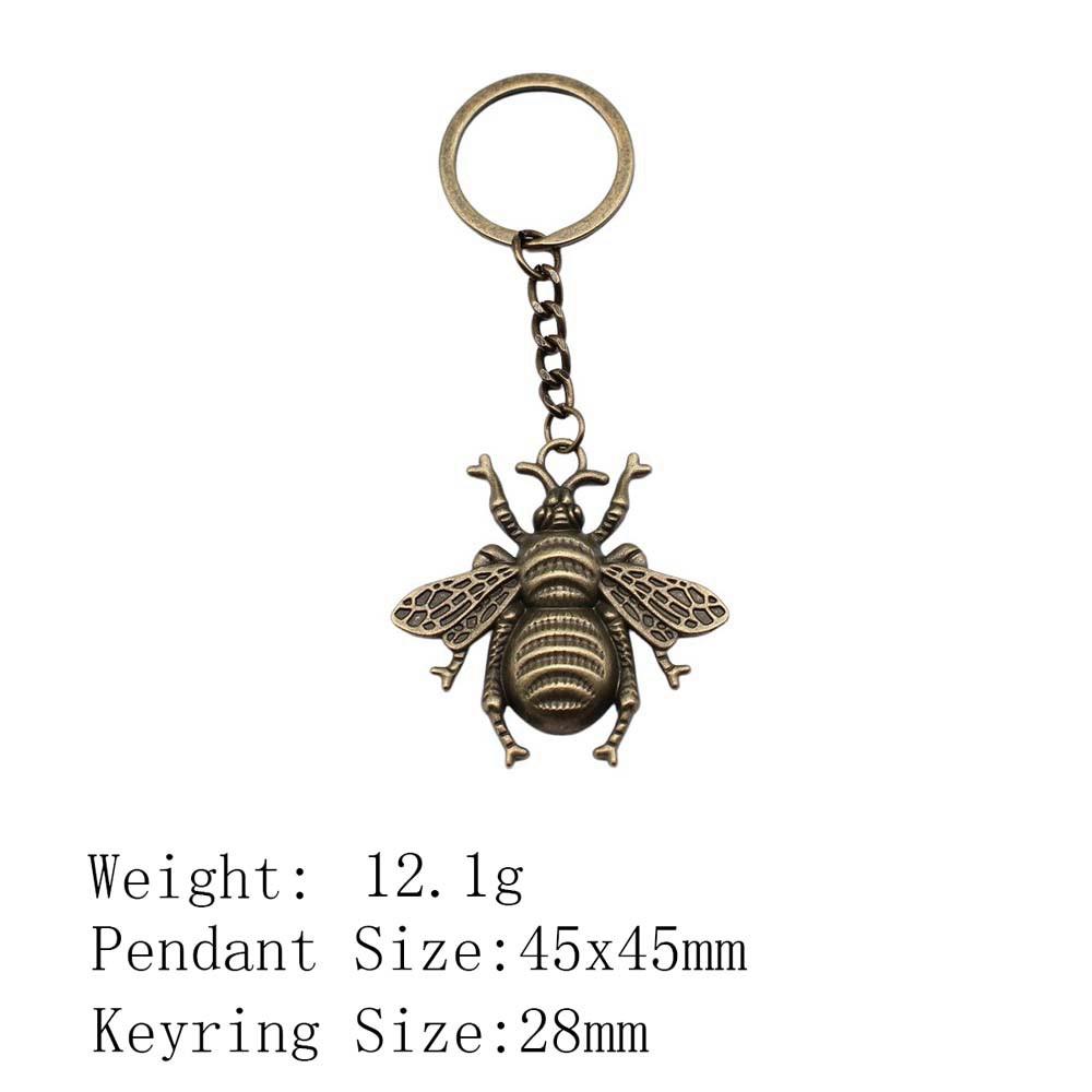 Рождественские украшения Автомобильный брелок Пчела Бабочка Брелок Дешевые вещи Детский брелок