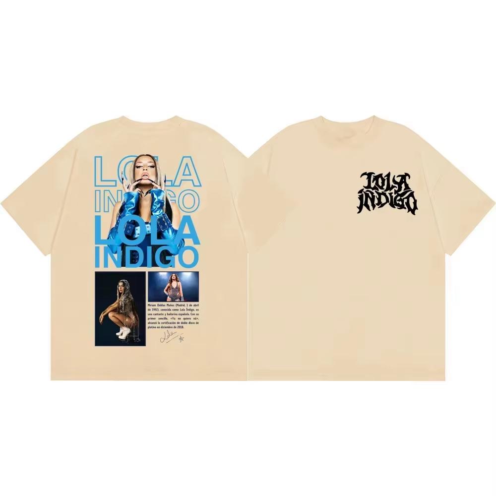 2026 New Spanish Pop Singer Tour Graphic‑Print Unisex 100%‑Cotton Short‑Sleeve T‑Shirt, Summer Streetwear Top