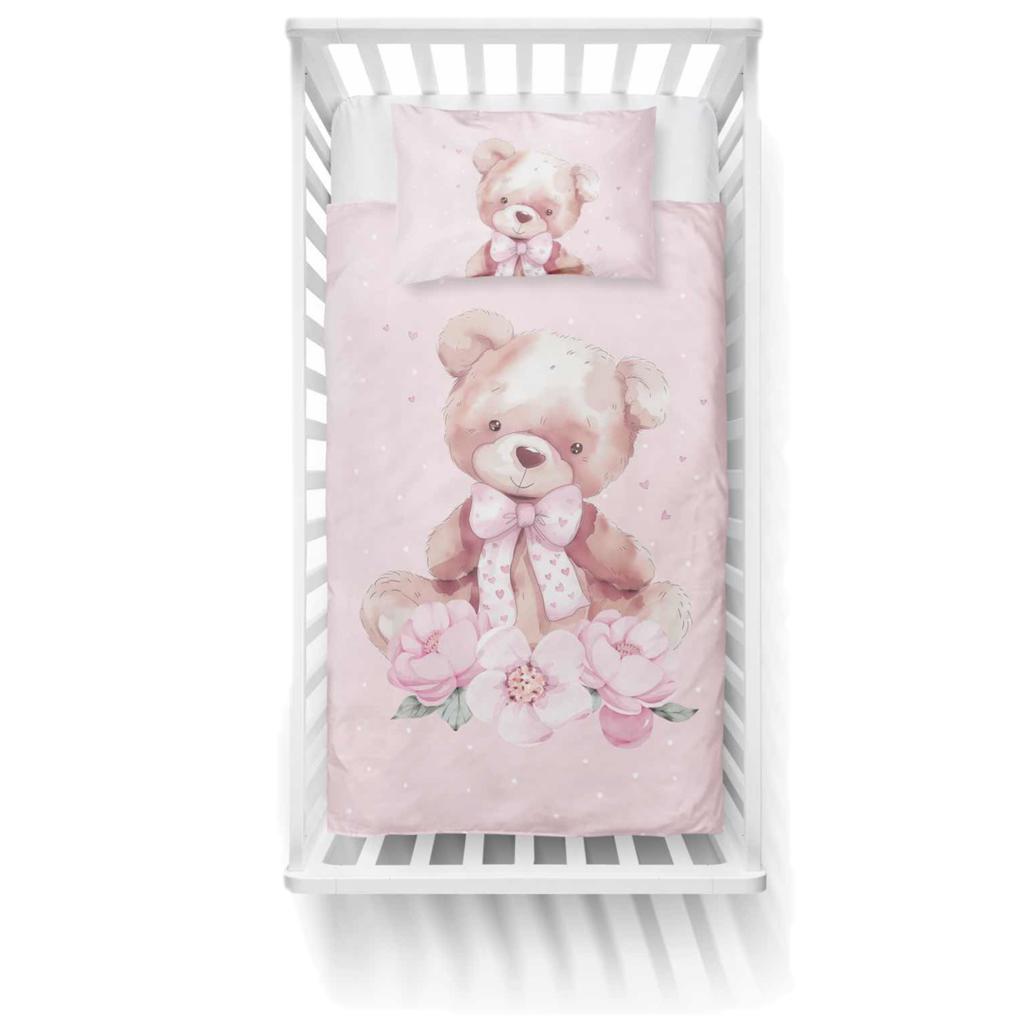 Bedding 100x135 for a baby crib, baby, teddy bear, teddy bear