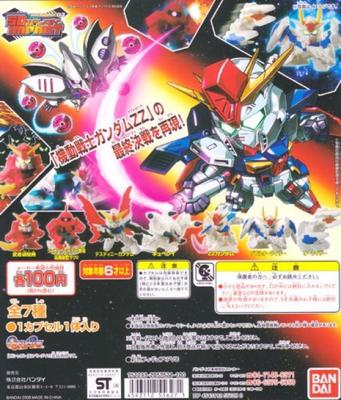 SD Gundam Impact 03 IMPACT Final Battle Recreation Figure Gacha Gacha Bandai Complete Set of 7 Types