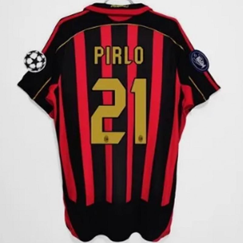 Retro AC Milan 2006-2007 Season Home Away Soccer Jersey Short Sleeve Men Women Adult Football Shirt