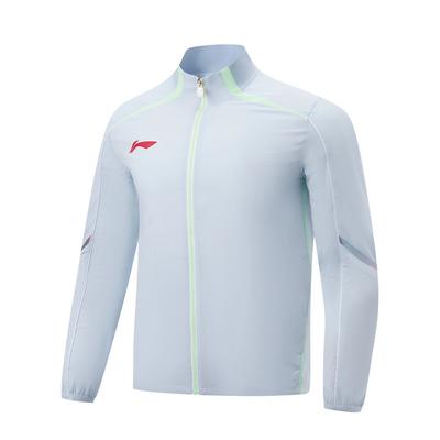 Мужская куртка Li Ning с цветовыми блоками и воротником-стойкой на молнии AYYW001-3