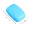 Портативная мыльница герметичный держатель для путешествий ежедневная необходимость компактный легкий практичный контейнер коробка кейс PP пластик дом