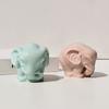 3D Elephant Silicone Candle Molds for Epoxy Resin Candle Making Cement Gypsum Silicone Molds Silicone Fondant Molds