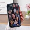 Чехол для мобильного телефона Энн Хэтэуэй для iPhone 17 16 15 14 13 12 11 Air Pro Max Plus Утолщенный ТПУ Цветной Чехол Роскошный Красивый Чехол