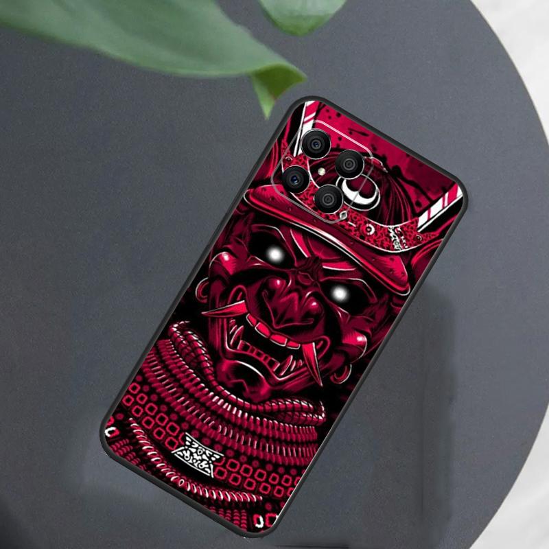 Маска Самурая Чехол Демон Для Honor Magic 8 7 6 5 Pro Чехол Для Honor X9c X9b X9a X8a X8b 50 70 90 200 400 Lite