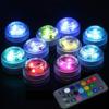 LED Underwater Light With Remote Control RGB Night Light Battery Powered Atmosphere Lamp