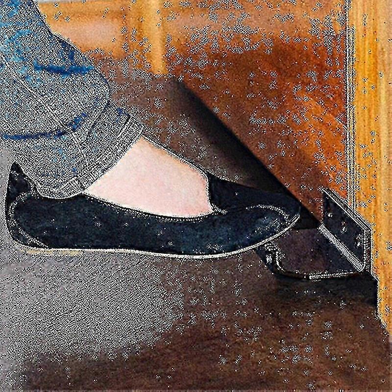 Safety protection hygienic contactless foot door opener foot handle bracket