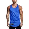 Do The Work  Mesh Mens Fashion Casual Fitness Bodybuilding Letter Printed Summer Polyester Slim Fit Quick-drying O-neck Tank Top