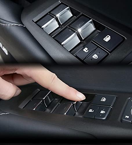 Накладка хром на переключатель стеклоподъемника для Prius 50-й серии, декоративная крышка ZVW50/ZVW51/ZVW52/ZVW55, модели раннего/позднего выпуска, PHV GR