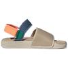 adidas Adilette Sandal 4.0 Бежевые алюминиевые кроссовки унисекс Коричневый луч-Оранжевый H03418