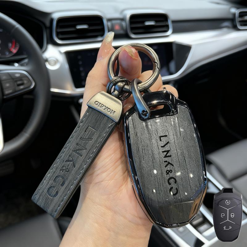 DCT4 High end personalized key case for men and women's car remote control protective case key chainFor LYNK&CO 03/09/01/02/06 /2023