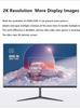 FYHXele 24 27-дюймовый монитор 2K 75 Гц QHD IPS панель ЖК-дисплей плоский игровой монитор 1 мс Дисплей HDMI DP Поддержка G-Sync AMD FREESYNC 2560*1440