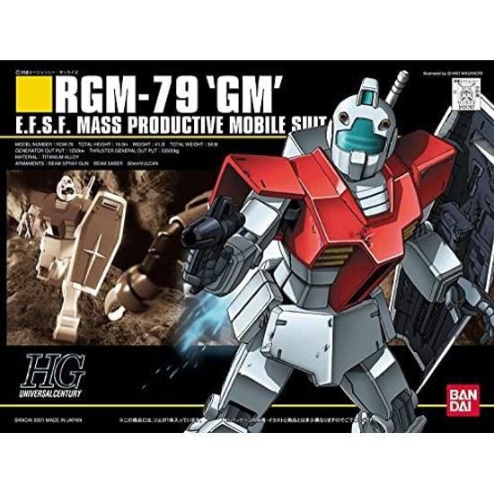 BANDAI SPIRITS HGUC 1/144 RGM-79 GM (Мобильный костюм Гандам)