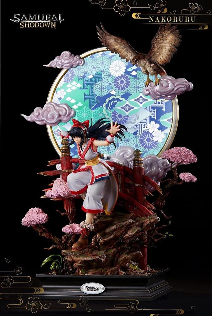 Unique Art Studio Samurai Spirits Nakoruru Scale Polystone Painted Finished Product Figure 1/6