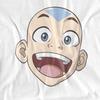 Avatar: The Last Airbender Unisex Adult Aang Big Face T-Shirt