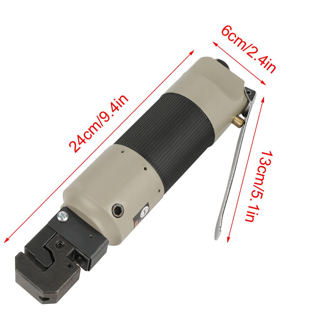 Pneumatic Sheet Metal Puncher Hole Punch Flange Punching Tool with Connector