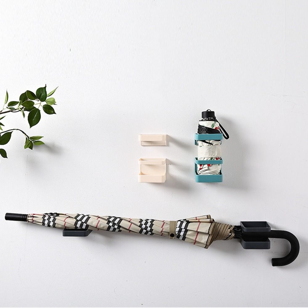 Plastic Umbrella Stand Wall-mounted Umbrella Storage Rack Multifunctional Umbrella Rack  Hotel