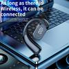 180° Поворотные Левое и Правое Уши YS-02 Беспроводные Bluetooth Наушники с Креплением на Ухо Без Вкладышей HIFI Костная Проводимость Спортивная Гарнитура