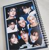 Stray Kids Блокнот для заметок на пружине 15 см × 21 см (Случайное изображение)