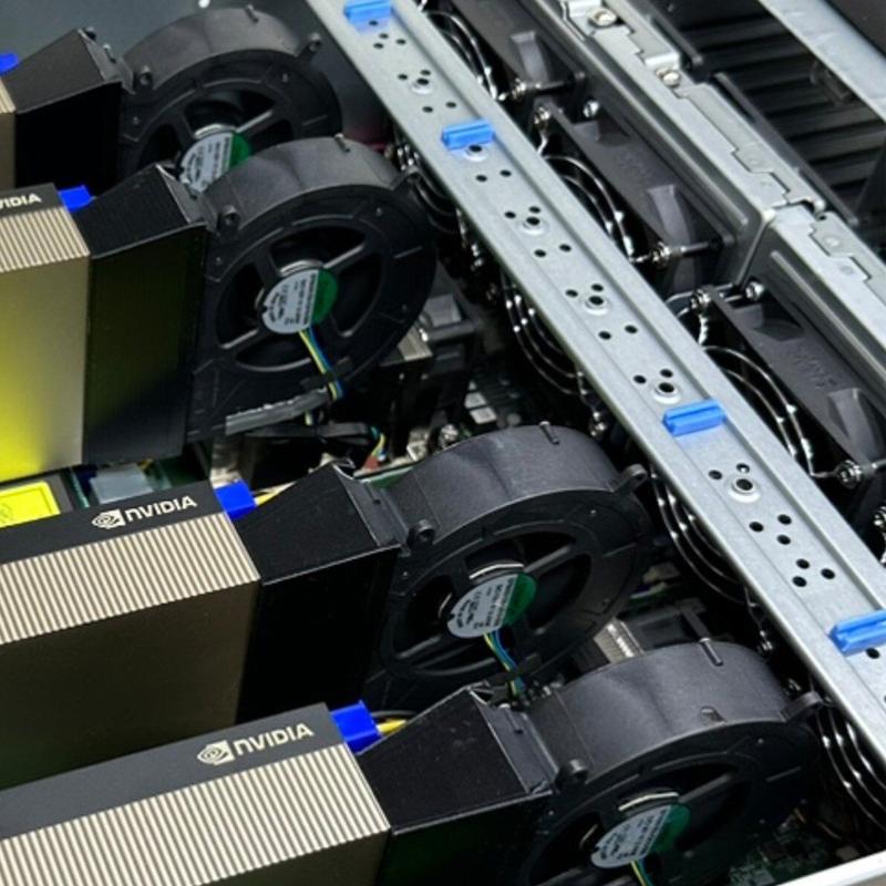 Турбовентилятор GPU-кулера для Nvidia Tesla A100 / H100 / L20 / L40 / 170HX / A800 / H800 A16/30/40/100/800/H100/800/L20/40/170HX