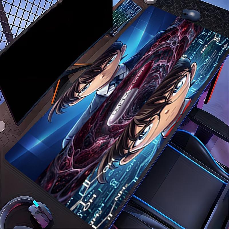 Detective Conan Print Mouse Pad, for Keyboard Pad Laptop PC Mat for Office Home Use, Desk Decor, Perfect Birthday Gift for Gamers