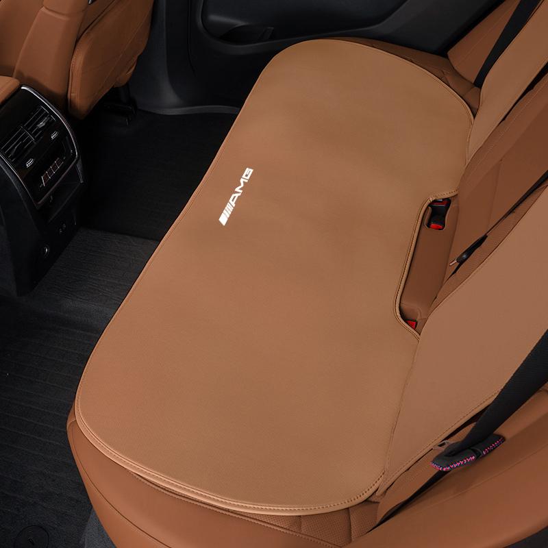 Breathable Ice Silk Car Seat Cushion Cover Soft Pad Tire Valve Cap For Mercedes Benz AMG GLE GLS CLA CLE GLC CLS GLA W223 W213