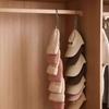 10-1 комплект для хранения шляп, с 8 зажимами, вмещает 8 бейсбольных кепок, используется для хранения шляп дома и в шкафу, домашние сцены, артефакт для подвешивания шляп в гардеробе