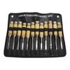 Production of Wood Carving Tools 12-piece Set Carving Chisel, Hand Carving Chisel, Carving Knife 12-piece Set Carving Chisel