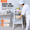 VEVOR Dough Divider Rounder, 40PCS Manual Dough Equal Divider Machine